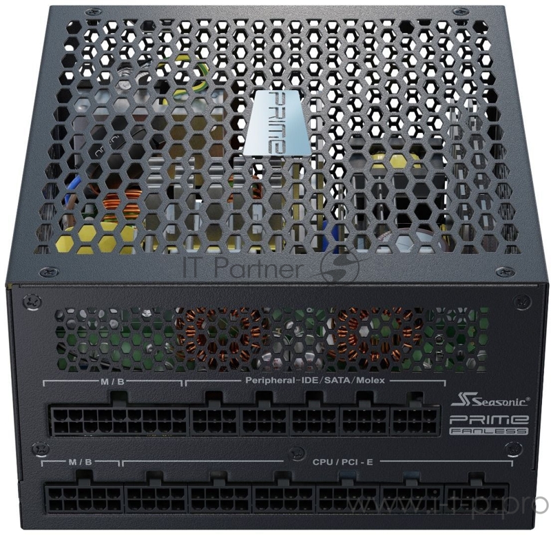 Блок питания Seasonic ATX 700W PRIME Fanless TX-700 80+ titanium 24+2x(4+4) pin APFC 10xSATA Cab Manag RTL