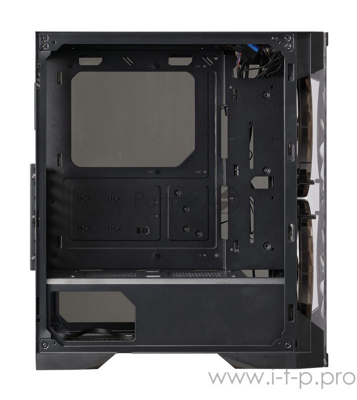 Корпус Formula V-LINE 7612 черный без БП ATX 6x120mm 3x140mm 2xUSB2.0 1xUSB3.0 audio bott PSU