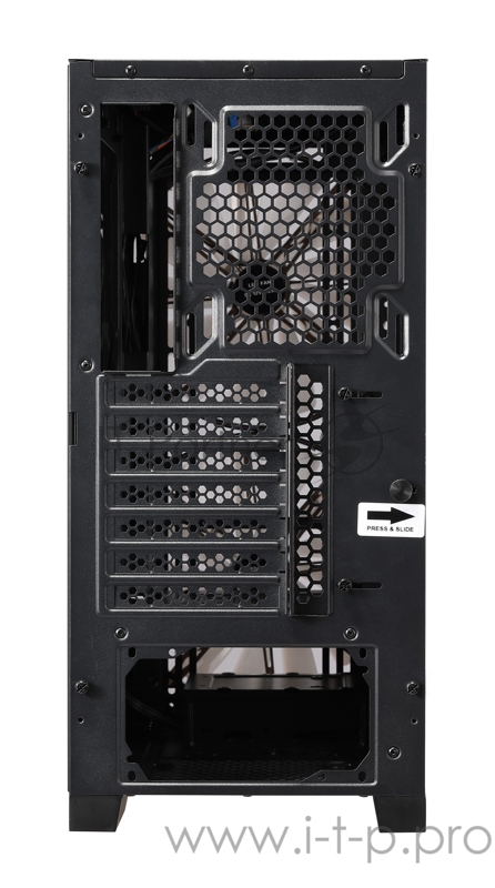 Корпус Formula V-LINE 7612 черный без БП ATX 6x120mm 3x140mm 2xUSB2.0 1xUSB3.0 audio bott PSU