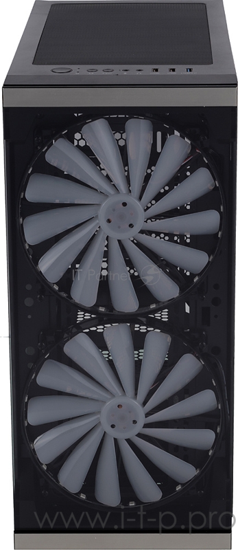 Корпус Formula V-LINE 7612 черный без БП ATX 6x120mm 3x140mm 2xUSB2.0 1xUSB3.0 audio bott PSU