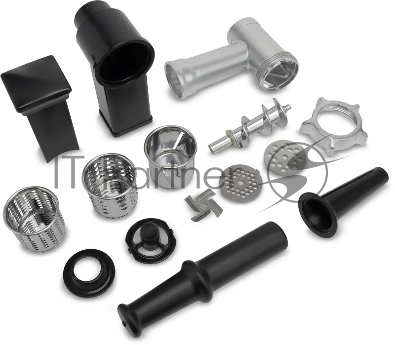 Мясорубка VITEK Максимальная мощность 2000 Вт.Алюминевый лоток для мяса.Функция Реверс