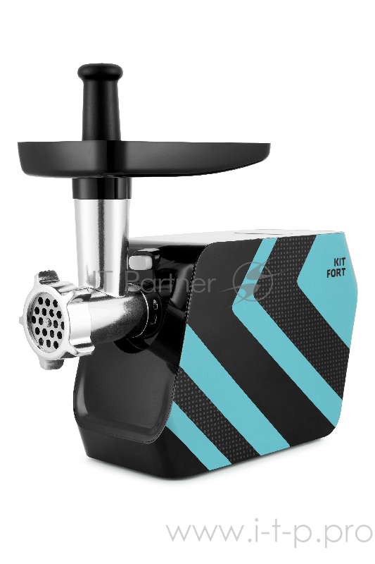 Мясорубка Kitfort Мощность 1200 Вт.Производительность 1 кг/мин.Насадки 5 шт.голубая