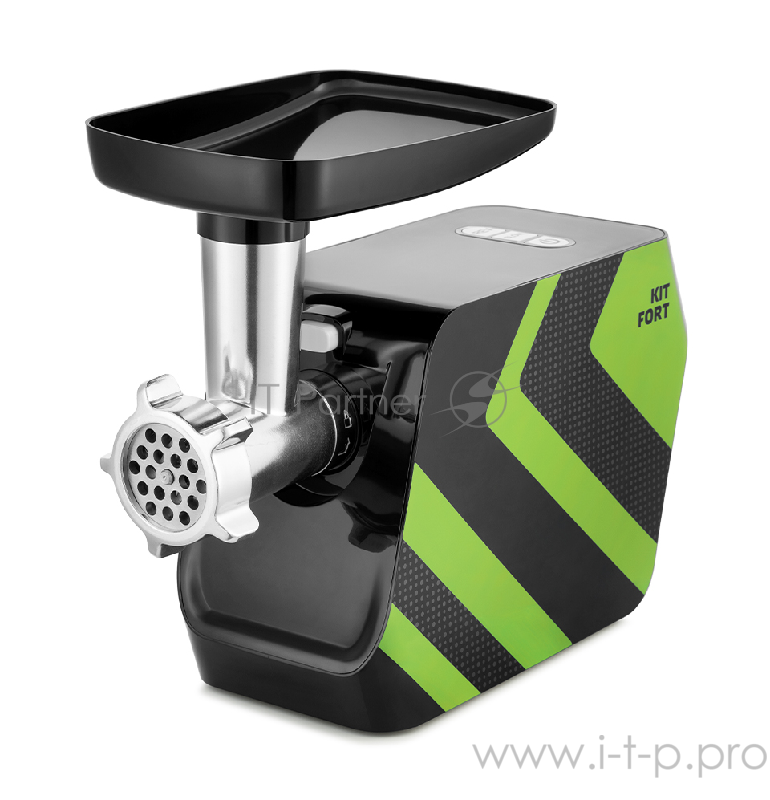 Мясорубка Kitfort Мощность 1200 Вт.Производительность 1 кг/мин.Насадки 5 шт.зеленый