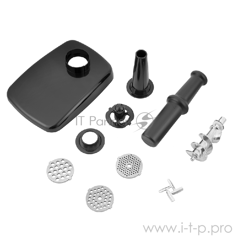 Мясорубка Kitfort Мощность 1200 Вт.Производительность 1 кг/мин.Насадки 5 шт.серый