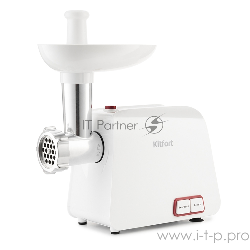 Мясорубка Kitfort Мощность 1000 Вт.Производительность 1,2 кг/мин.Насадки 4 шт.