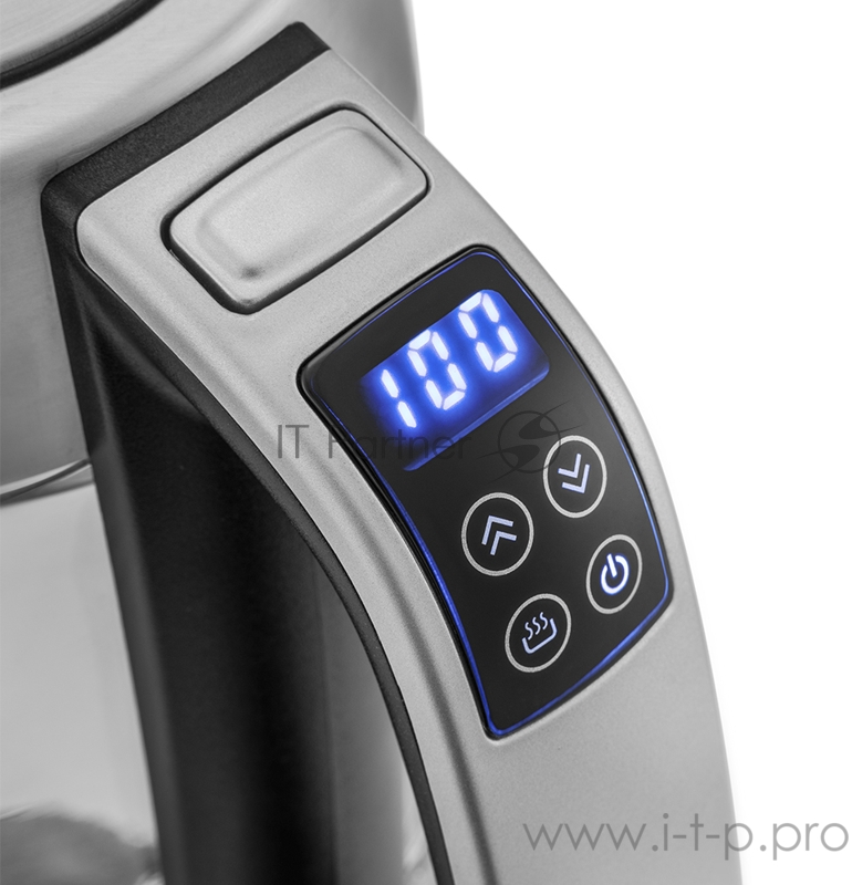 Чайник Kitfort Мощность 1850–2200 Вт.Ёмкость 1,7 л.Режимы нагрева от 40 до 100 °С.