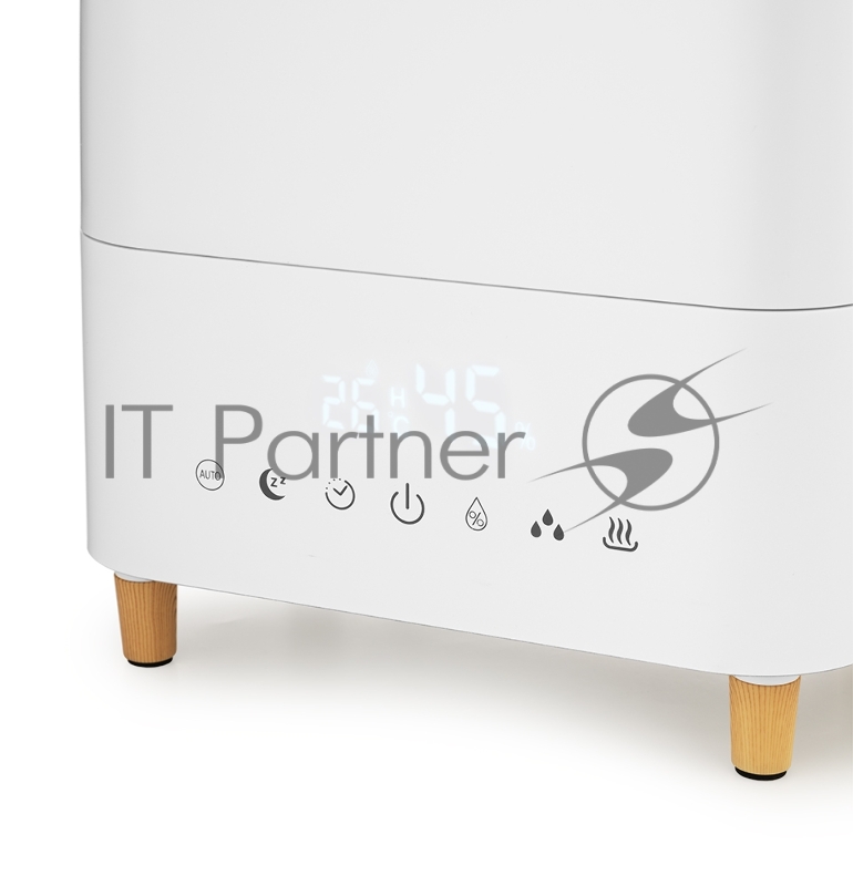 Увлажнитель воздуха «2 в 1» Kitfort Мощность 25 Вт.Ёмкость резервуара 5,3л.15–30 м²