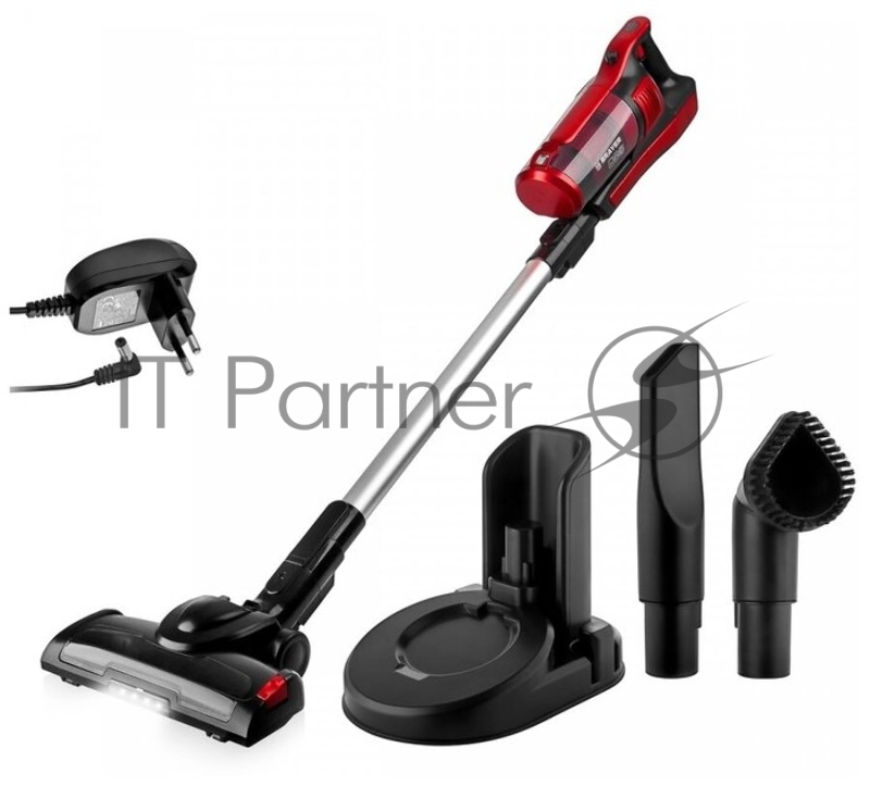 Ручной пылесос BRAYER, 2 в 1, 120 Вт, 0,6 л, батар 22,2 В, турбощетка с LED, база д/хранения