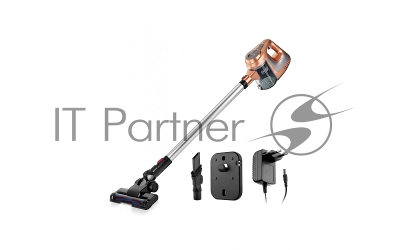 Ручной пылесос BRAYER, 135 Вт, 1 л, всасыв 80 Вт, заряд 5 ч, работа 35 мин, крепл. на стене