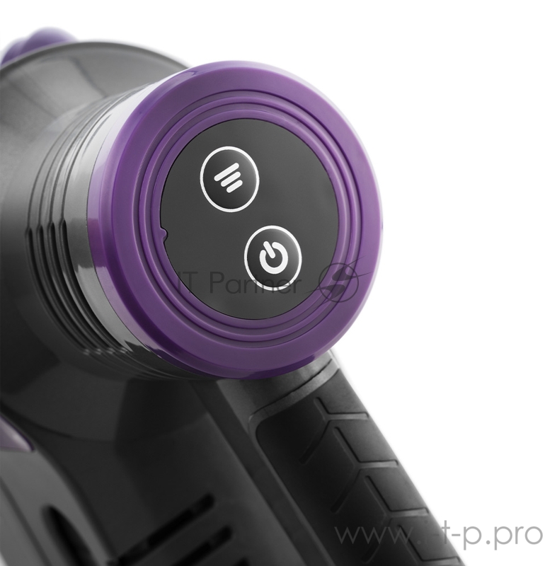 Вертикальный пылесос Kitfort Мощность 150 Вт.Пылесборник 1 л.Время зарядки 4,5 ч.