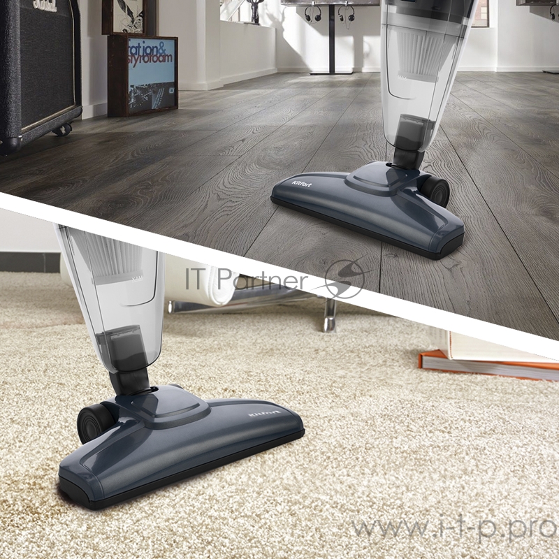 Вертикальный пылесос Kitfort Мощность 600 Вт Пылесборник 1,5 л.Тип пылесоса проводной.