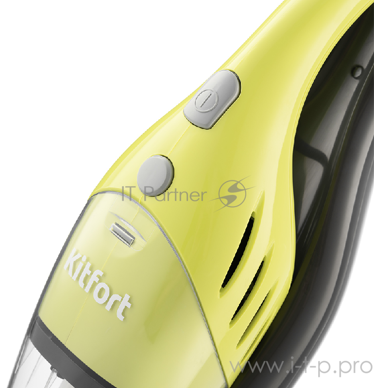 Вертикальный пылесос Kitfort Мощность 600 Вт.Пылесборник 0,5 л.Класс фильтра тонкой очисткиF7
