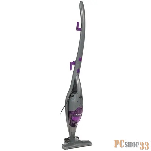 Вертикальный пылесос «2 в 1» Kitfort Мощность 600 Вт.Пылесборник 0,5 л.Уровень шума 78 дБ.