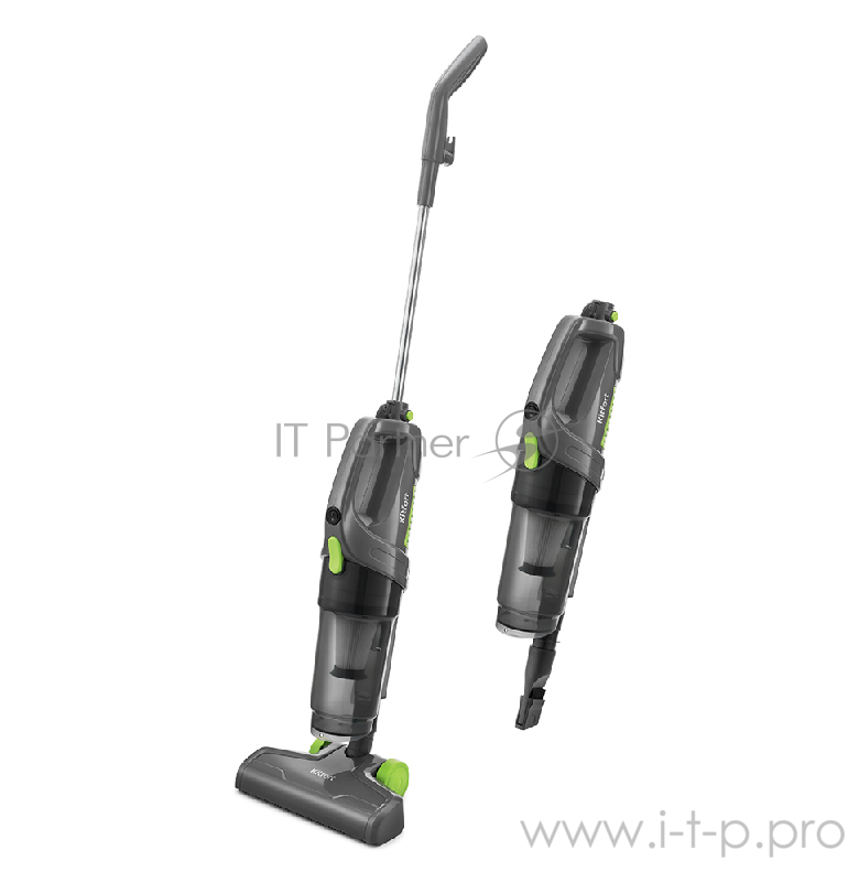 Вертикальный пылесос Kitfort Мощность 600 Вт.Пылесборник 1 л.Тип пылесоса проводной.