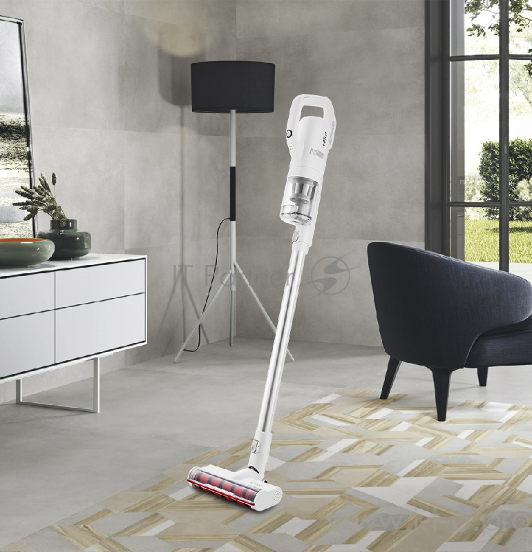 Вертикальный пылесос Kitfort Мощность 1200 Вт.Пылесборник 0,5 л.Тип пылесоса проводной.