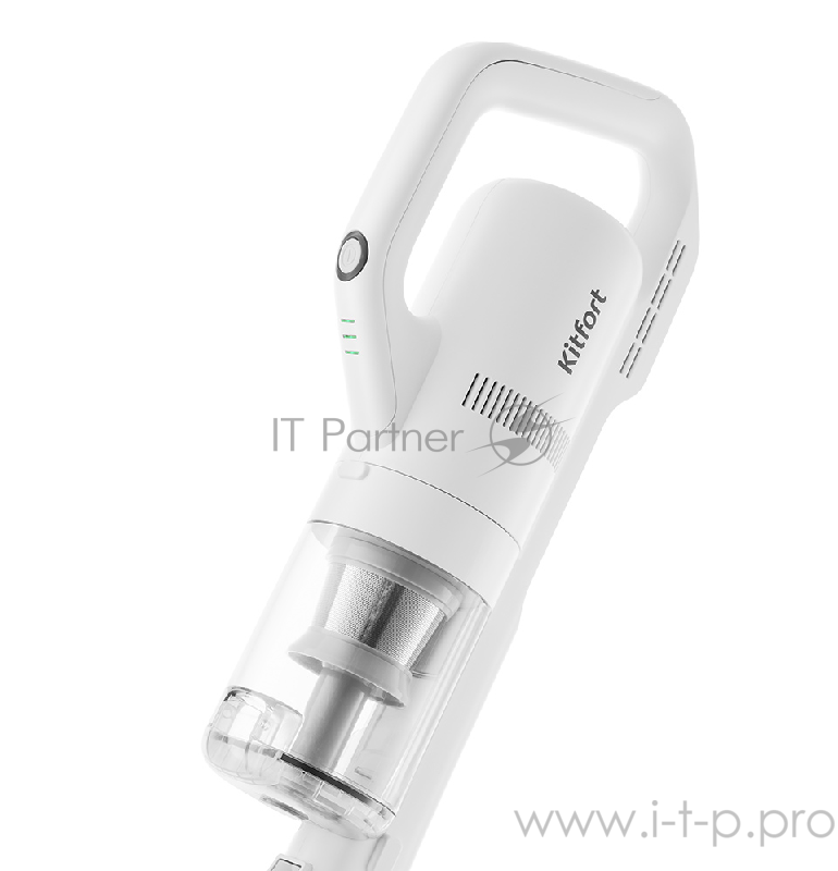 Вертикальный пылесос Kitfort Мощность 1200 Вт.Пылесборник 0,5 л.Тип пылесоса проводной.
