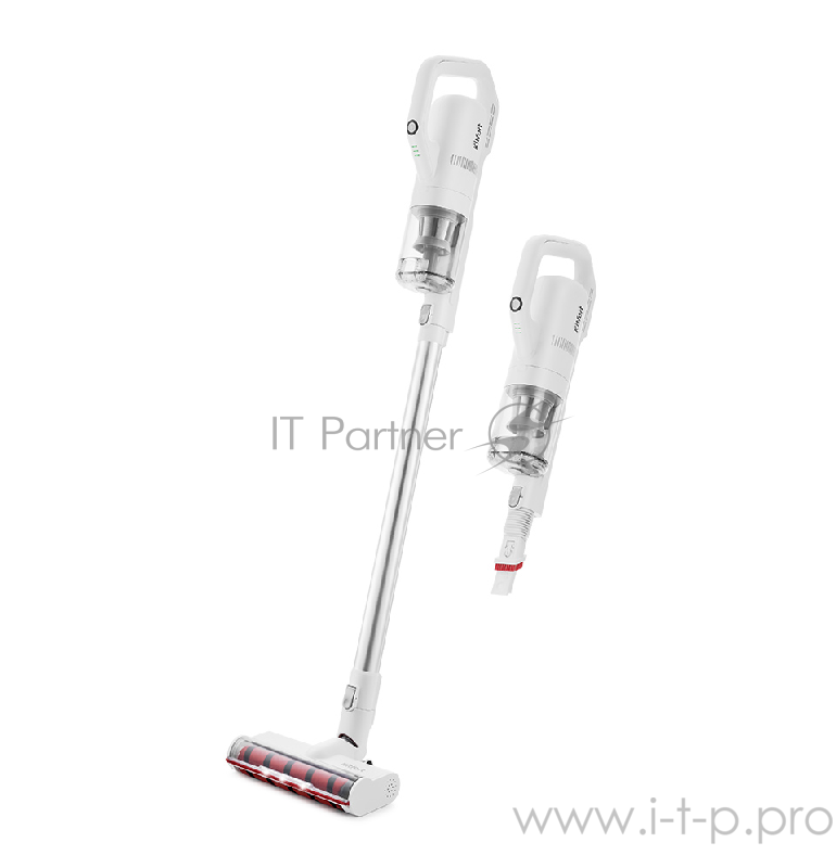 Вертикальный пылесос Kitfort Мощность 1200 Вт.Пылесборник 0,5 л.Тип пылесоса проводной.
