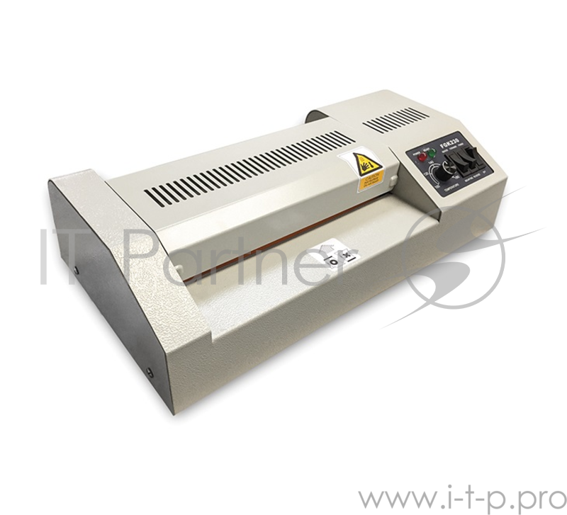 Ламинатор ГЕЛЕОС FGK 320, А3, 2х250 (пленка 60-250мкм), 600 мм/мин, 4 вала, реверс, хол. ламин., регул. темп., металл. корпус, мах толщина 2мм