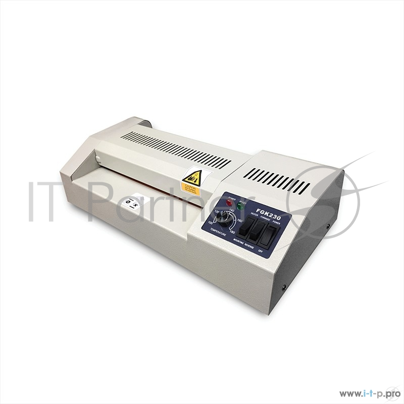 Ламинатор ГЕЛЕОС FGK 320, А3, 2х250 (пленка 60-250мкм), 600 мм/мин, 4 вала, реверс, хол. ламин., регул. темп., металл. корпус, мах толщина 2мм
