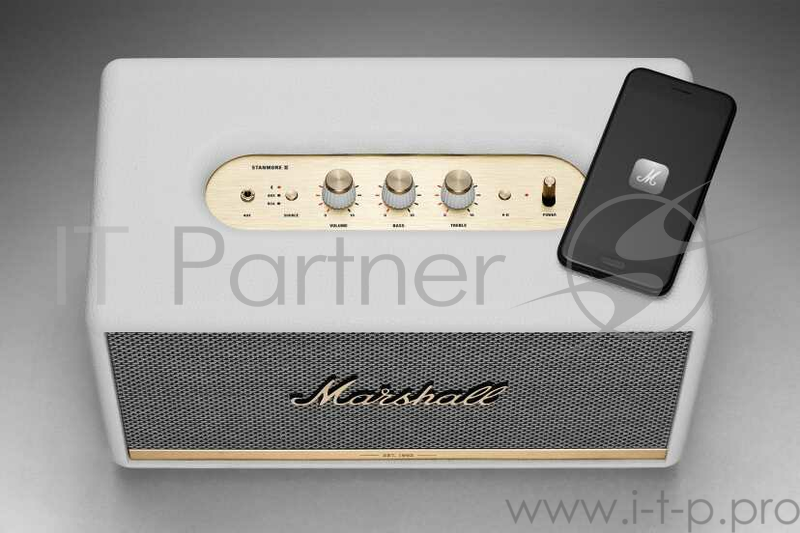 Усилитель MARSHALL Акустическая система Marshall Stanmore Bluetooth, белый