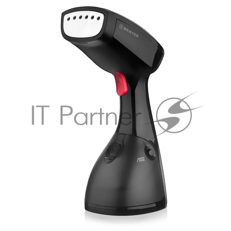 Ручной отпариватель BRAYER, 1470 Вт, пар 20 г/мин, съём.щетка, индик.вкл