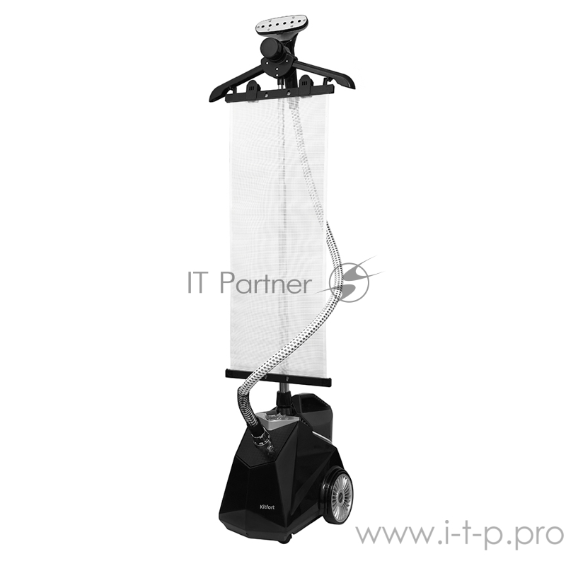 Отпариватель Kitfort Мощность 2350 Вт.Ёмкость резервуара 3,8 л.Максимальная подача пара 50 г.