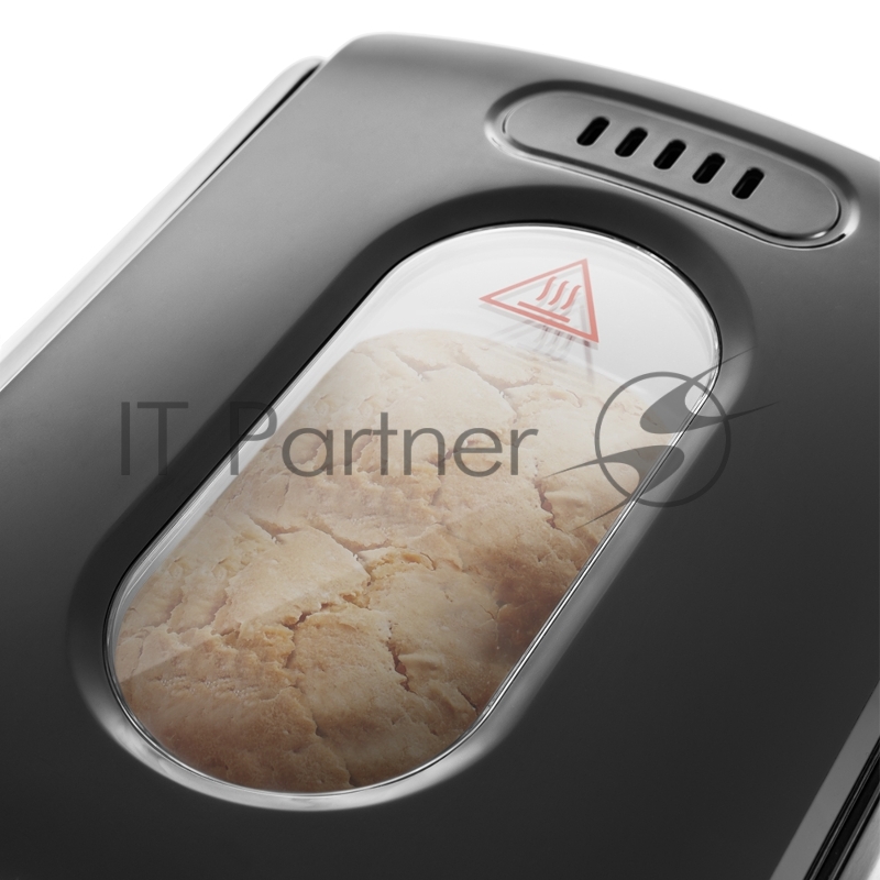 Хлебопечь Kitfort KT-305 черный/серебристый