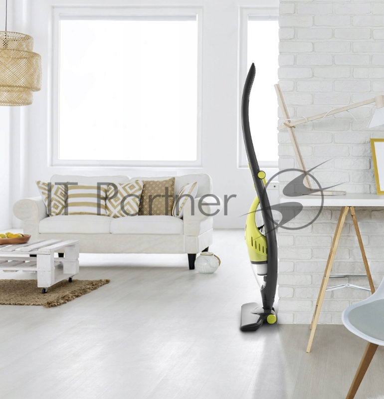 Пылесос ручной Kitfort KT-581 600Вт черный/желтый