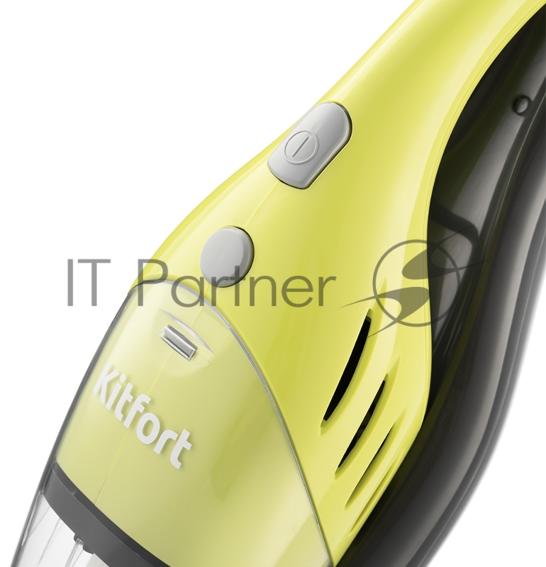 Пылесос ручной Kitfort KT-581 600Вт черный/желтый
