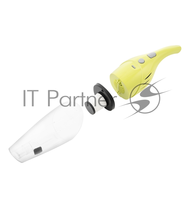 Пылесос ручной Kitfort KT-581 600Вт черный/желтый