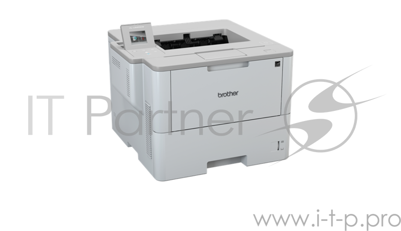 Принтер лазерный Brother HL-L6400DW белый, лазерный, A4, монохромный, ч.б. 50 стр/мин, печать 1200x1200, лоток 520+50 листов, USB, Wi-Fi, NFC, автоматическая двусторонняя печать