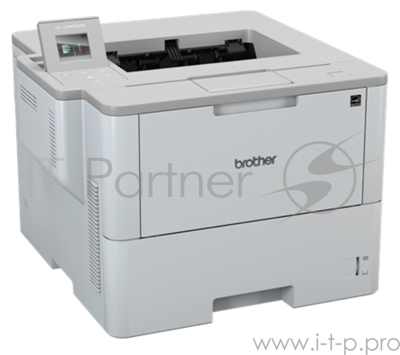 Принтер лазерный Brother HL-L6400DW белый, лазерный, A4, монохромный, ч.б. 50 стр/мин, печать 1200x1200, лоток 520+50 листов, USB, Wi-Fi, NFC, автоматическая двусторонняя печать