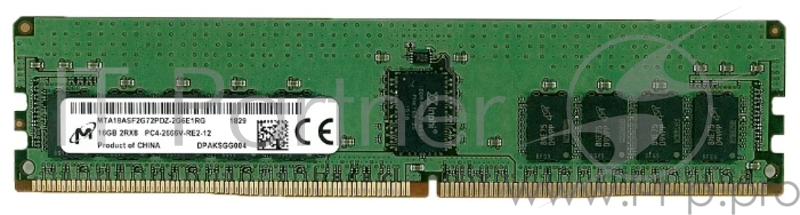 Память DDR4 Micron/Crucial MTA18ASF2G72PDZ-2G6E1 16Gb RDIMM ECC Reg PC4-21300 CL19 2666MHz