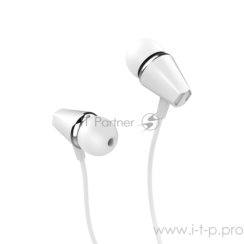 Проводные наушники-вставки с микрофоном Hoco M34 White