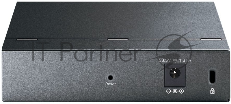 Коммутатор 5-Port Gigabit Easy Smart Switch with 4-Port PoE+, metal case, desktop mount, PoE budget 65W, support 802.1q VLAN, QoS, Port Isolation, Loop Prevention, IGMP, PoE Extend mode, easy management via Web UI and Easy Smart Utility.