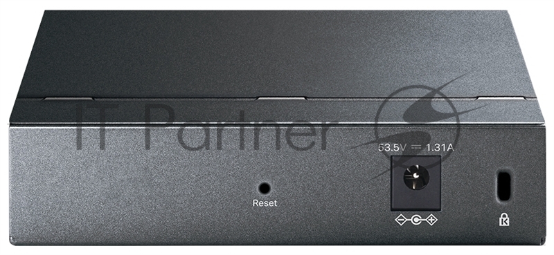 Коммутатор 5-Port Gigabit Easy Smart Switch with 4-Port PoE+, metal case, desktop mount, PoE budget 65W, support 802.1q VLAN, QoS, Port Isolation, Loop Prevention, IGMP, PoE Extend mode, easy management via Web UI and Easy Smart Utility.