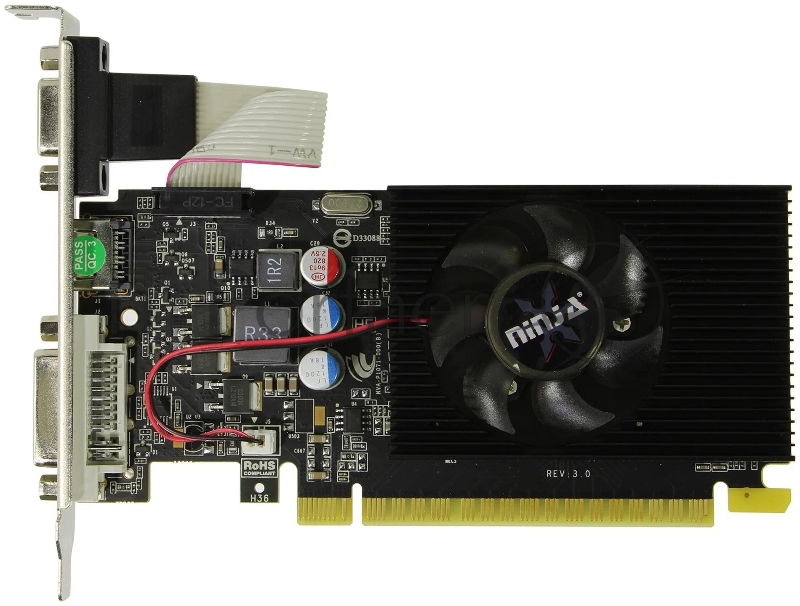 Ninja NL22NP013F, GT220 PCIE (48SP) 1G 128BIT DDR3 (DVI/HDMI/CRT) RTL