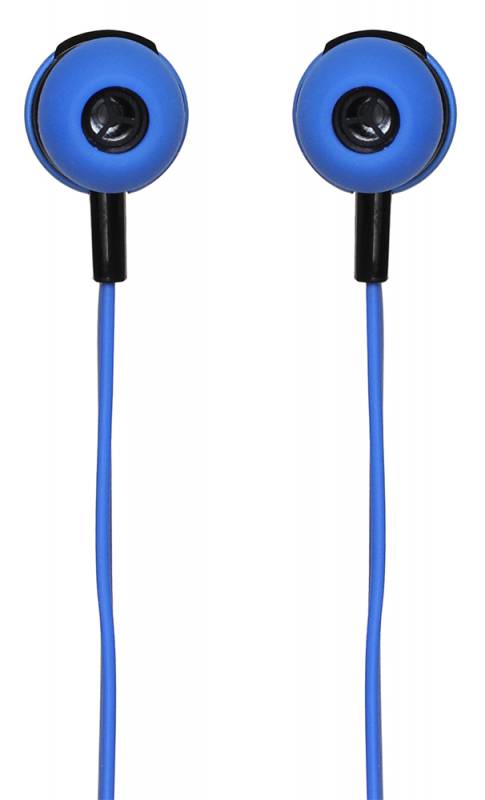 Гарнитура вкладыши Oklick HS-S-240 1.2м синий проводные