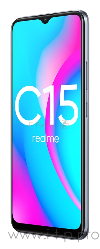 Смартфон Realme C15 64Gb 4Gb серебристый моноблок 3G 4G 6.52 720x1600 Android 10 13Mpix WiFi NFC GPS GSM900/1800 GSM1900 MP3