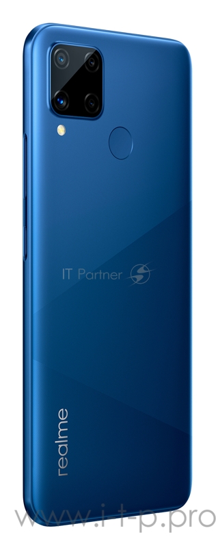 Смартфон Realme C15 64Gb 4Gb синий моноблок 3G 4G 2Sim 6.52 720x1600 Android 10 13Mpix WiFi NFC GPS GSM900/1800 GSM1900 MP3