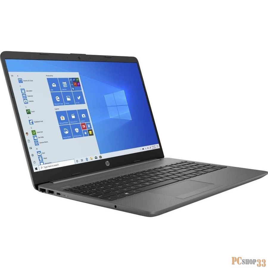 Ноутбук HP 15 - dw1048ur/15.6/FHD/Intel Pentium 6405U/8Gb//SSD 256Gb/Integrated/W10/No CD-ROM/Grey/(22N48EA) Ноутбук