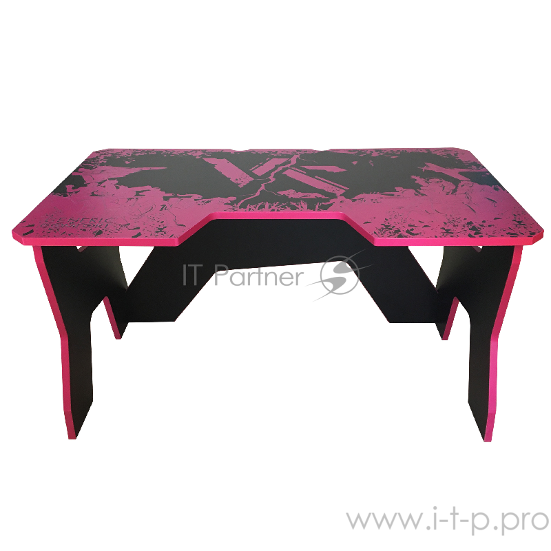 Generic Comfort Gamer2/VS/NV Игровой стол чёрно-фиолетовый (ЛДСП Е1,150 x 90 x 75)
