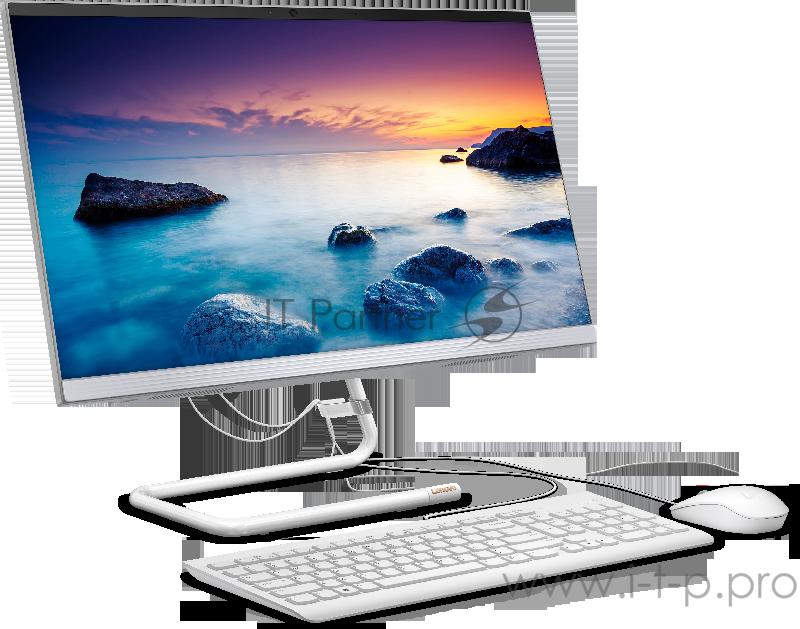 Моноблок Lenovo IdeaCentre AIO 3 24IMB05 23.8(1920x1080)/Intel Core i3 10100T(3Ghz)/8192Mb/1000+128SS UHD Graphics 630/BT/WiFi/war 1y/5.87kg/white/DOS + Клавиатура, мышь USB
