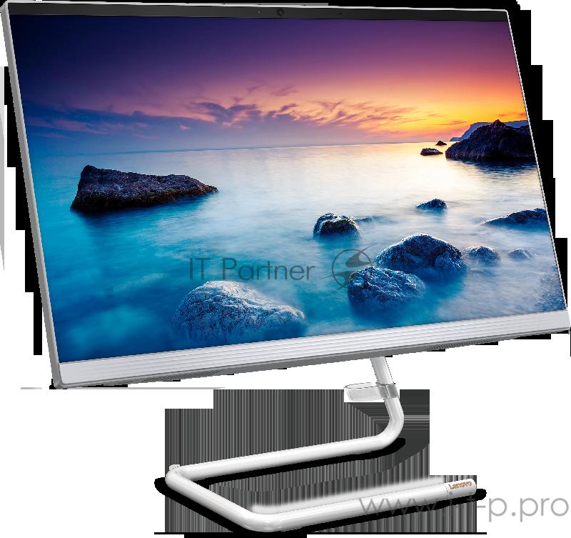 Моноблок Lenovo IdeaCentre AIO 3 24IMB05 23.8(1920x1080)/Intel Core i3 10100T(3Ghz)/8192Mb/1000+128SS UHD Graphics 630/BT/WiFi/war 1y/5.87kg/white/DOS + Клавиатура, мышь USB