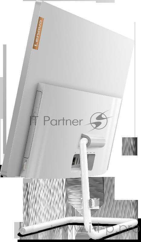 Моноблок Lenovo IdeaCentre AIO 3 24IMB05 23.8(1920x1080)/Intel Core i3 10100T(3Ghz)/8192Mb/1000+128SS UHD Graphics 630/BT/WiFi/war 1y/5.87kg/white/DOS + Клавиатура, мышь USB