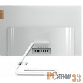 Моноблок Lenovo IdeaCentre AIO 3 24IMB05 23.8(1920x1080)/Intel Core i3 10100T(3Ghz)/8192Mb/256SSDGb/D UHD Graphics 630/BT/WiFi/war 1y/5.87kg/white/DOS + Клавиатура, мышь USB