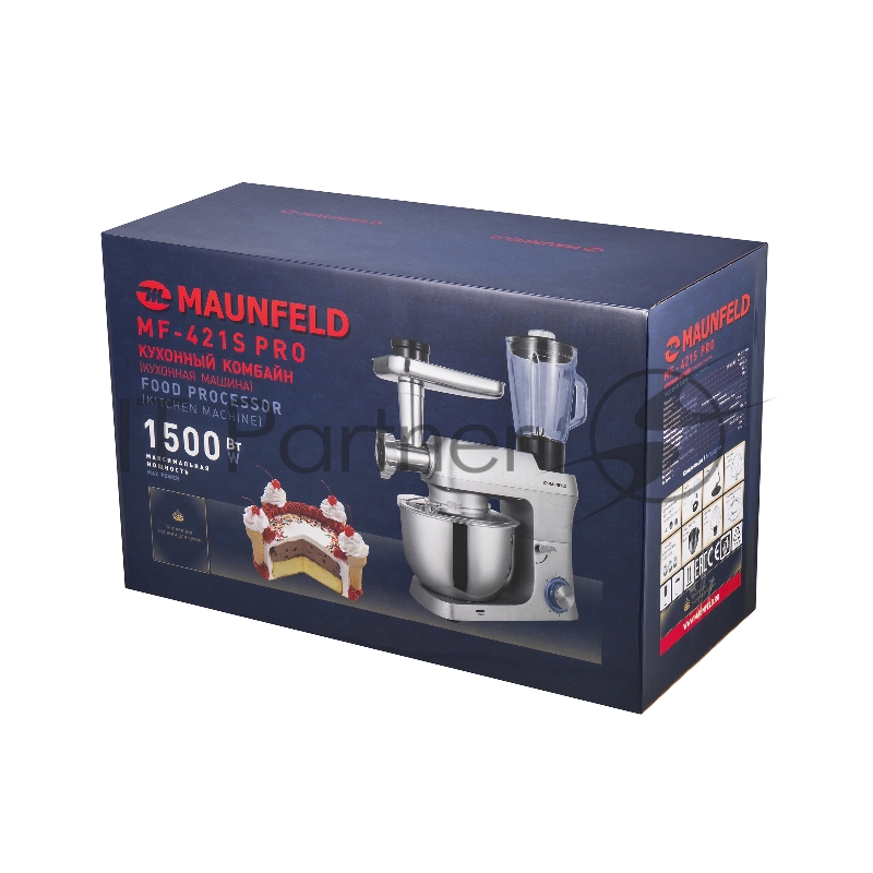 Кухонный комбайн MAUNFELD MF-421S PRO