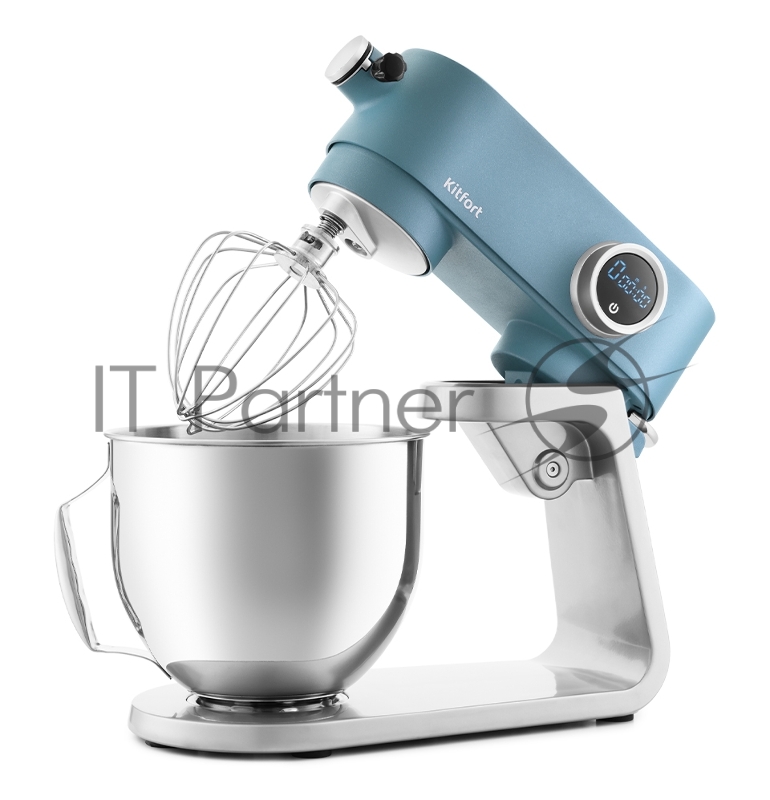 Миксер планетарный Kitfort KT-1391-2 800Вт синий