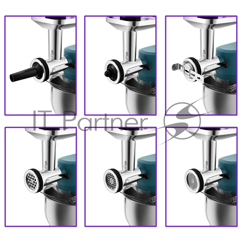 Миксер планетарный Kitfort KT-1391-2 800Вт синий