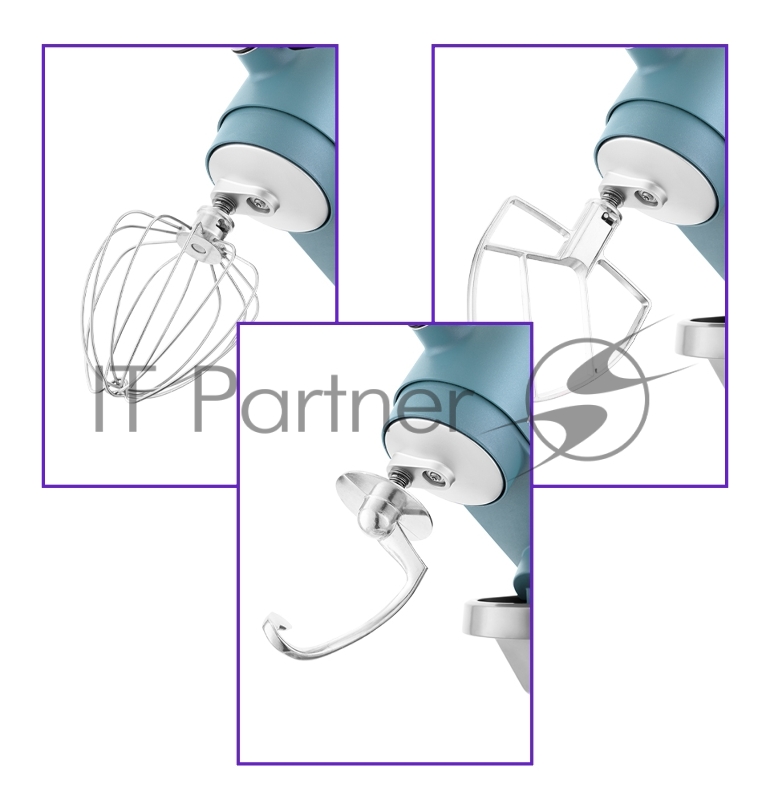 Миксер планетарный Kitfort KT-1391-2 800Вт синий